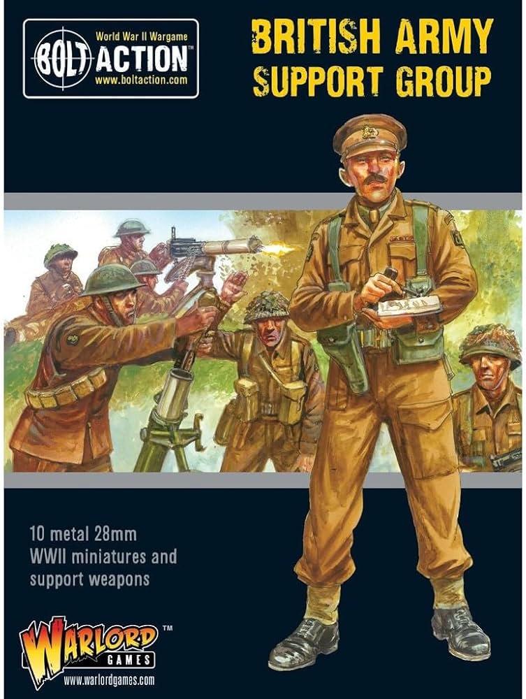 Bolt Action: British Army Support Group