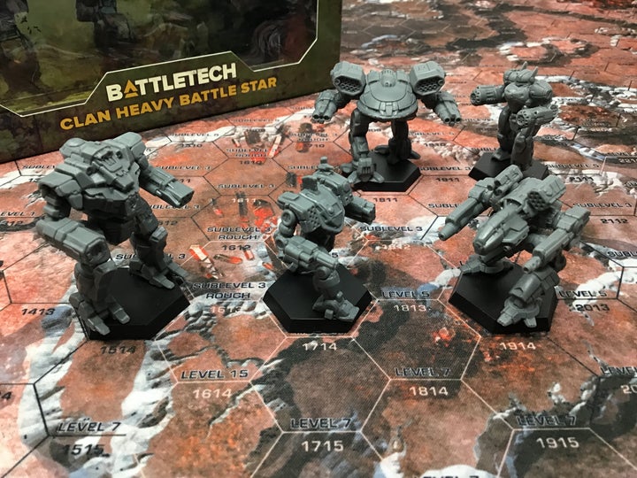 Battletech: Miniatures: Heavy Battle Star