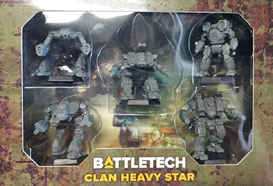 Battletech: Miniatures: Clan Heavy Star